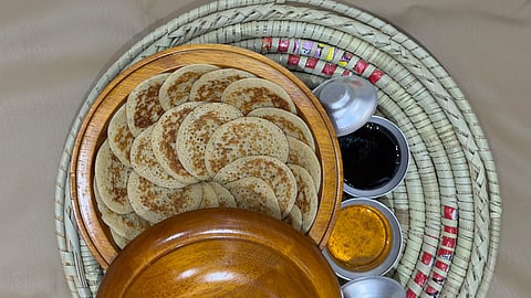 المصابيب.. نكهة تراثية من الباحة تروي حكاية المطبخ الشعبي في "واحة الأمن"