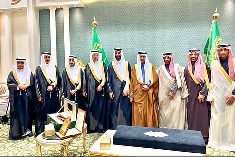 عبدالله الخريجي يحتفل بزواج نجله ضابط ملازم اول مشاري