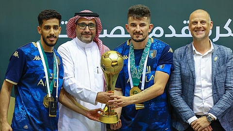 فريق العلا يتوج بكأس الاتحاد السعودي لكرة قدم الصالات