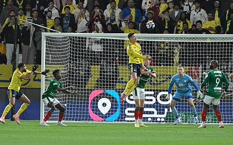 جانب من لقاء النصر والاتفاق