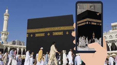 "الحج والعمرة" تنبّه ضيوف الرحمن: التصوير في الحرم له آداب والتزامك دليل وعيك