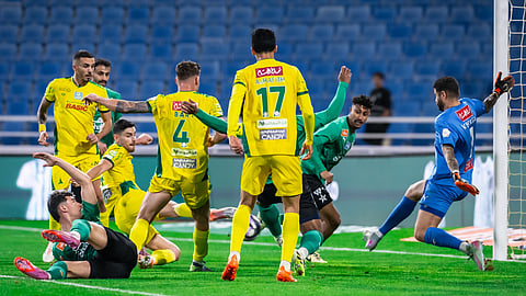 جانب من لقاء النجمة والخليج