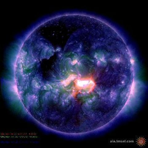 علماء ألمان يحذرون من عاصفة شمسية شديدة باتجاه الأرض