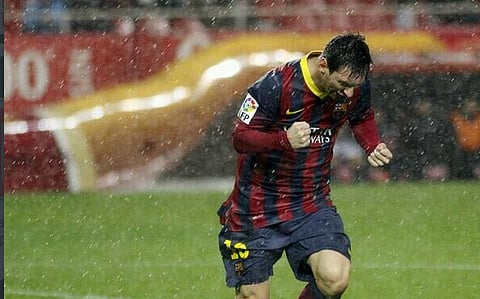 بالصور ..."برشلونة" يستعيد صدارة الدوري الإسباني بـ "رباعية"