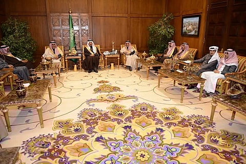 "أمير عسير" يلتقي أعضاء "بلدي الخميس"