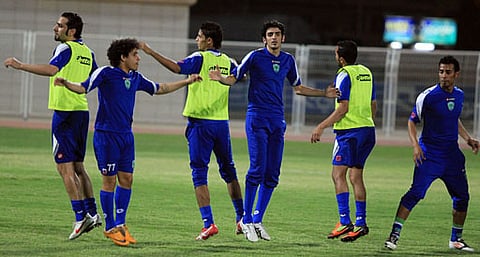 مناورة تنهي استعدادات الفتح لمواجهة الأهلي