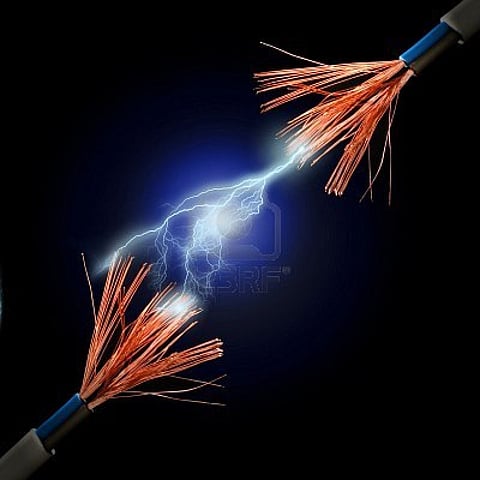 مولد كهربائي يصرع فنياً في رنية