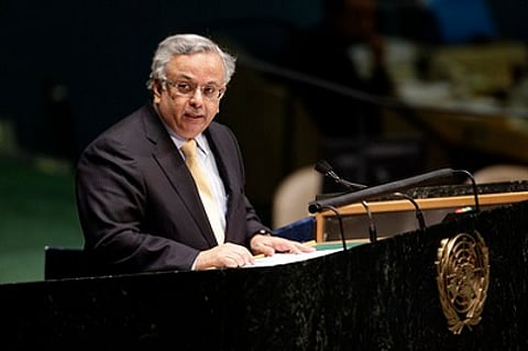 "المعلمي" من مجلس الأمن: كرسي السلطة بسوريا ينبسط على جماجم الأطفال