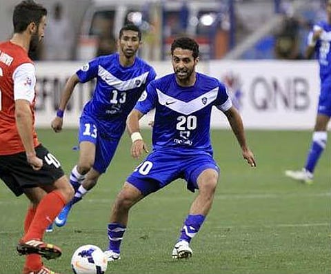 بثنائية الشمراني.. "الزعيم" يتعادل بصعوبة مع "أهلي الإمارات"