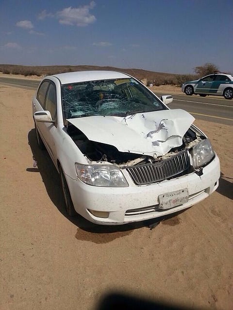 دهس بنجلاديشي بسيارة مسرعة على طريق" العقيق" في الباحة