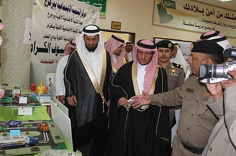 بالصور.. حفل افتتاح معرض المرور في المعهد العلمي بالمندق