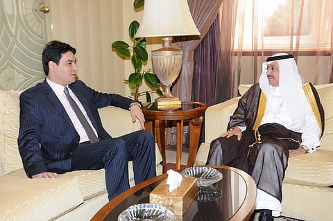 وزير النقل يلتقي سفير ليبيا ويبحث معه موضوعات عدة