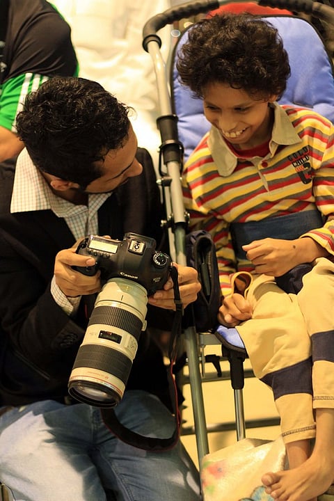 انطلاق فعالية ذوي الاحتياجات الخاصة بمول قلب الطائف