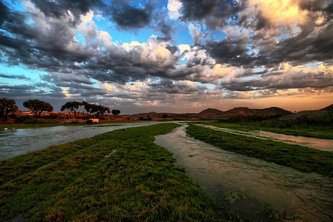 بالصور.. "وادي الفطيحة" بجازان بين جمال الطبيعة والأجواء الخلابة