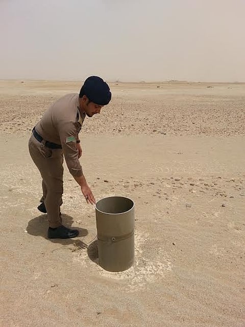 "مدني تربة" يتفاعل مع "سبق" ويقف على البئر المهجورة