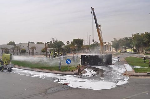 "الجشي": تسرب الغاز من "ناقلة عرقة" كاد يتسبب بكارثة