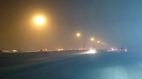 عواصف رملية وموجة من الغبار تجتاح مدينة جدة