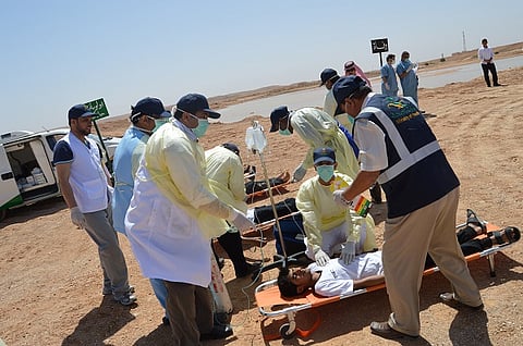 بالصور.. "مدني الشمالية" ينفذ خطته لمواجهة السيول والأمطار