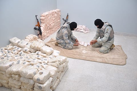 "حرس الحدود": ضبط 14 طن حشيش و4 ملايين قرص مخدّر خلال 6 أشهر