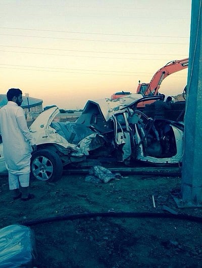 الدفاع المدني يستخرج عشرينياً من رُكام مركبته في "نزول الاشتاء" بالباحة