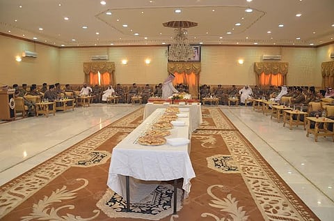 شرطة المدينة تعايد منسوبيها