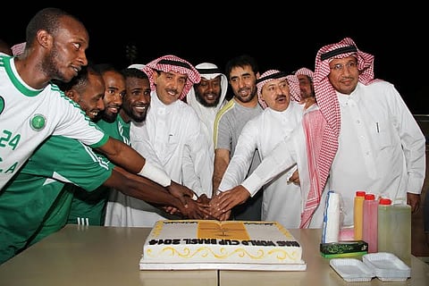 "اللجنة البارالمبية" تحتفي بمنتخب الإعاقة الذهنية قبل مونديال البرازيل