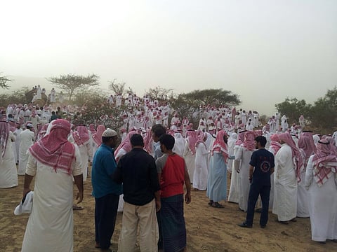 جموع غفيرة تشيع جثمان مسعف الهلال الأحمر بـ"نيرا الباحة"