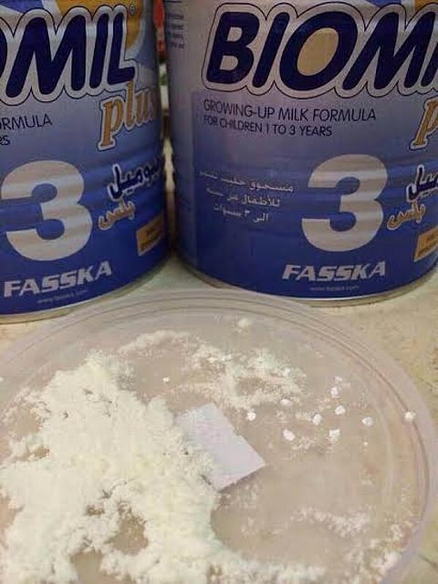 "العرفج" تسحب "حليب بيوميل 3" عقب اشتعال أزمة "المخدرات"