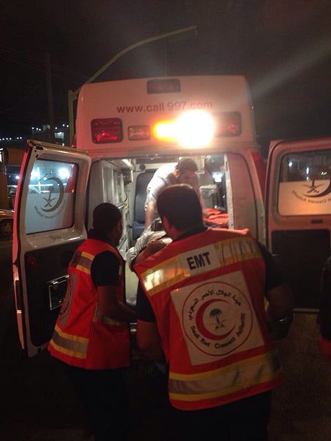 "نوبة سكر" تكاد تتسبب بكارثة على طريق "بني سار" بالباحة