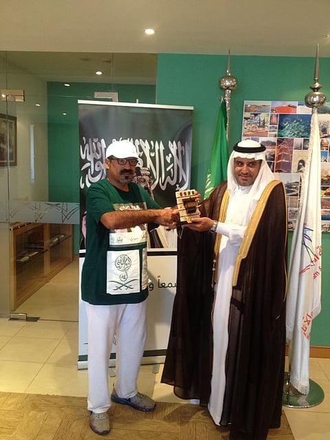 الرحالة القحطاني يصل جدة للمُشاركة في احتفالات اليوم الوطني