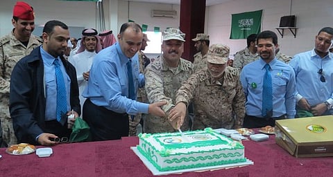 منسوبو "عسكري جدة" يحتفون باليوم الوطني بقصائد حماسية