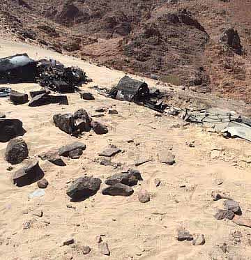 بالفيديو.. سقوط جسم غريب شمال ضباء