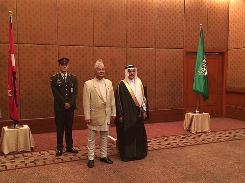 سفارة خادم الحرمين الشريفين بالنيبال تحتفل باليوم الوطني