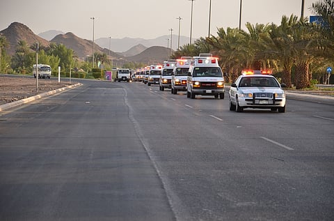 بالصور.. "صحة المدينة" تُصَعّد 32 مريضاً إلى مكة والمشاعر المقدسة
