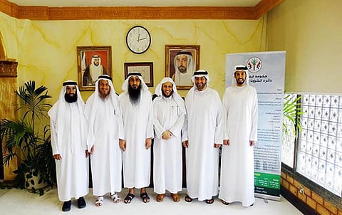 "القاسمي" يلتقي مدير مركز الدعوة السعودي في دبي