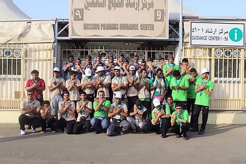 جوّالة جامعة الباحة تبدأ نشاطها بإرشاد الحجيج بيوم "التروية"