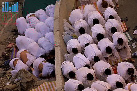 بالصور.. آلاف الحجيج يؤدون "المغرب" و"العشاء" بالمشعر الحرام