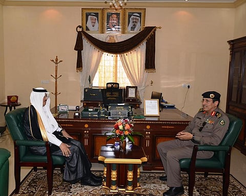 مدير مرور عسير ومحافظ بارق يفتتحان "أعمال الحوادث"