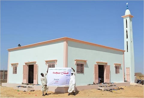 "الندوة العالمية" تفتتح مسجداً جديداً بالعاصمة التشادية