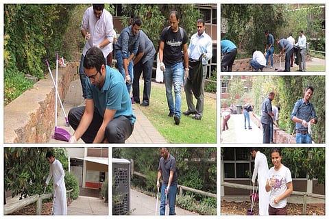 بالصور.. مبتعثون يطلقون حملة "مساهمتي لبيئتي" بجامعة أسترالية