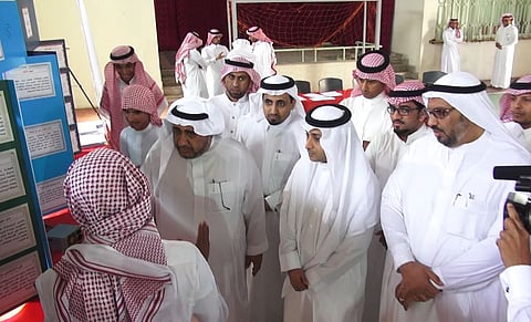 27 موهوباً يتنافسون في تصفيات أولمبياد "إبداع 2015" بتربية "أضم"