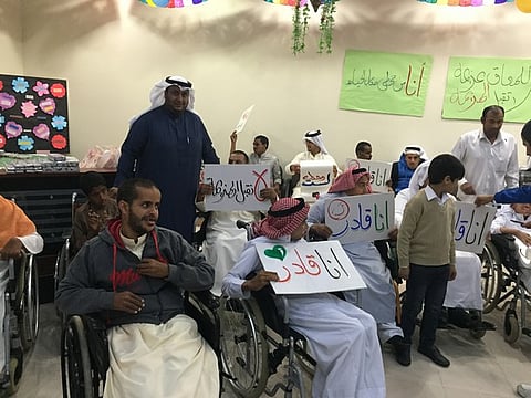 "تأهيل تبوك" يحتفل باليوم العالمي للمعاقين