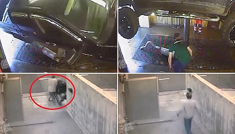 شاهد.. 4 حوادث طريفة و"قاتلة".. والقاسم المشترك "لكن الله سلم"