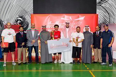 السليم يتوج الفائزين في منافسات الطاولة بوقت اللياقة