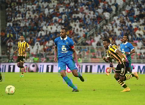 بالصور.. "الزعيم" يضرب الاتحاد بثلاثية نارية ويقصيه من كأس ولي العهد