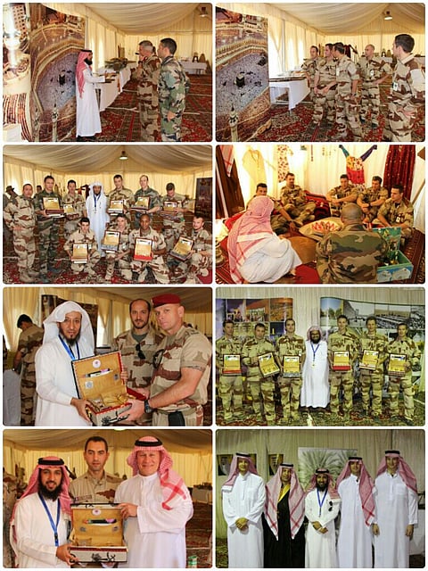 القوات الخاصة تنظم برنامجاً للتعريف بالسعودية وتراثها في نمر3