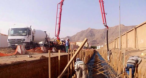 أمانة نجران تنجز ٨٠ ٪ من مشروع درء أخطار السيول بـ "شعب رير"