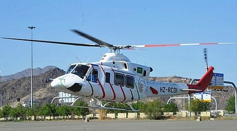 "الإسعاف الجوي" و3 فِرق أرضية تباشر حادثاً مرورياً بجدة