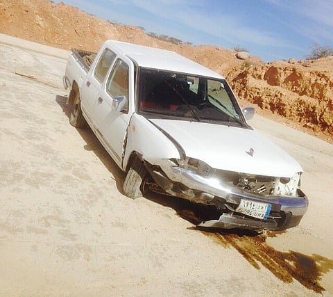 سقوط مركبة في "عبّارة" دأبت على اصطياد عابري طريق "المهد- الغاشية"