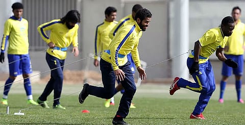 "ديسلفا" يركز على الجري وقياس السرعات في تدريب "النصر"